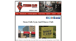 Desktop Screenshot of 247fitnessclub.com